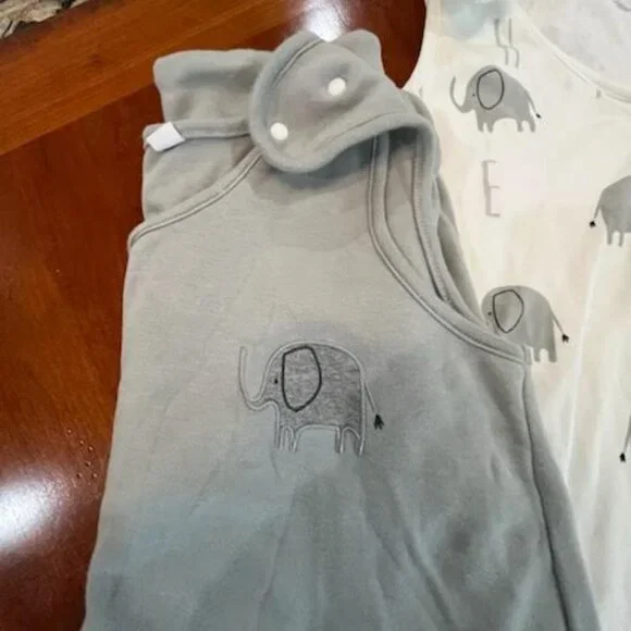 Sleep Sack Tillyou 2 Pack Baby 18 - 24 Months Swaddle Cotton Infants - Picture 2 of 7